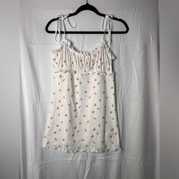 FOR LOVE & LEMONS Blossom Pointelle Slip Dress - Picture 2 of 10